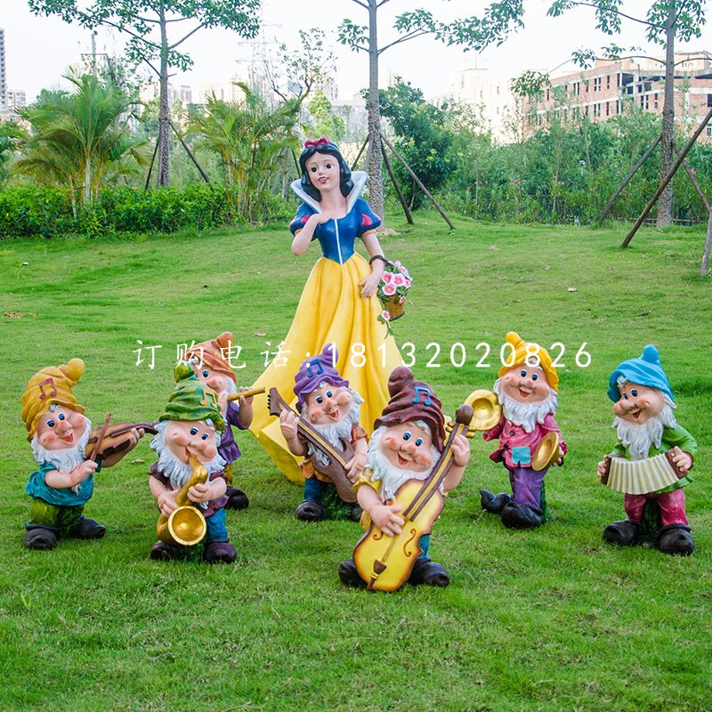 白雪公主小矮人雕塑，公園卡通人物雕塑 (5).jpg