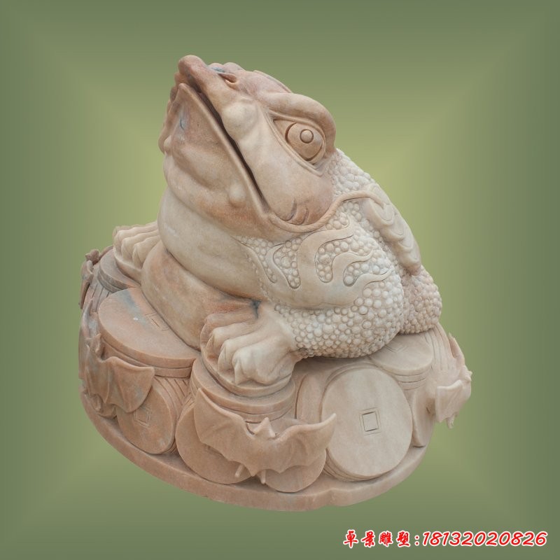 金蟾石雕，招財(cái)金蟾石雕[1][1]