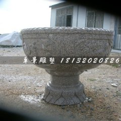 石花盆， 大理石花盆