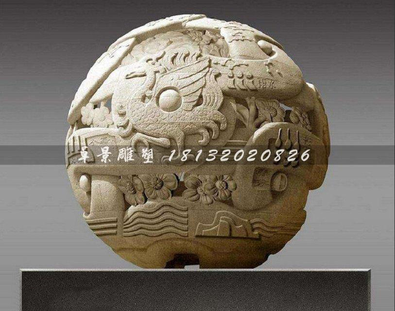 石球雕塑，城市雕塑