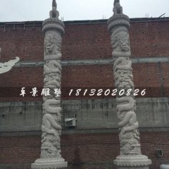 華表，龍柱，廣場石雕柱子