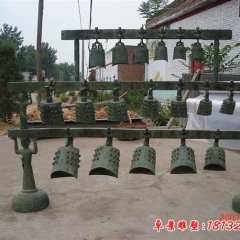 銅編鐘，仿古銅編鐘