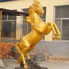 銅馬雕塑，立馬成功銅雕