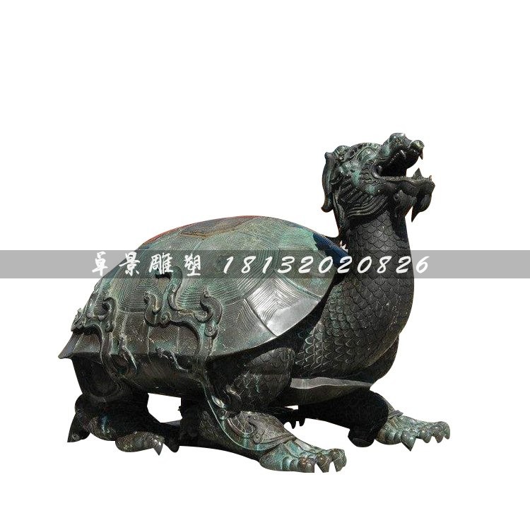 龍龜銅雕,廣場(chǎng)龍龜?shù)袼? />
<div id=