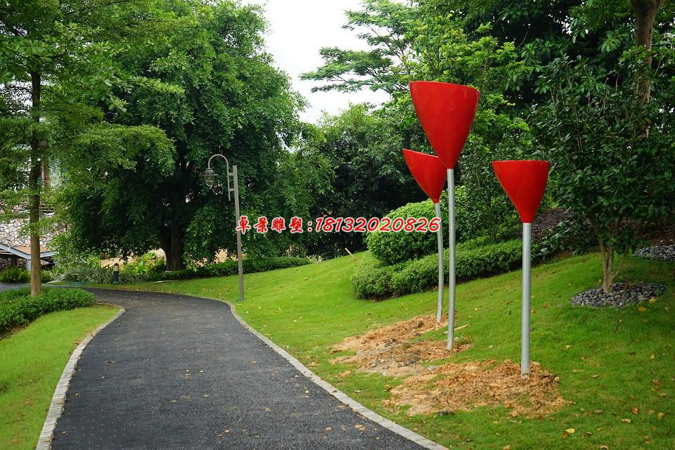 玻璃鋼抽象雕塑,公園景觀雕塑