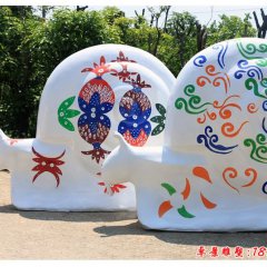 彩繪蝸牛雕塑，玻璃鋼動物雕塑