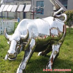 公園不銹鋼動(dòng)物牛