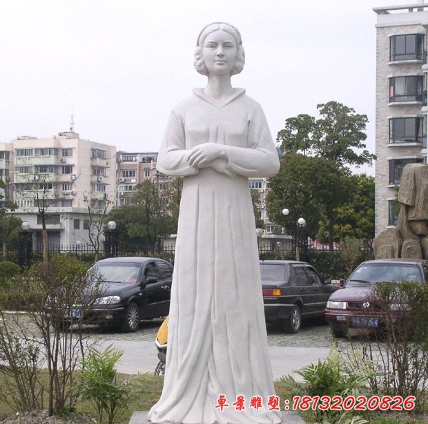 南丁格爾石雕,醫(yī)院人物石雕