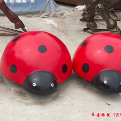 玻璃鋼瓢蟲(chóng)雕塑