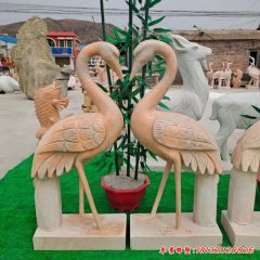戶(hù)外園林仙鶴動(dòng)物石雕