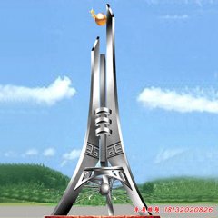 城市園林不銹鋼景觀(guān)雕塑
