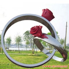 公園不銹鋼景觀(guān)雕塑