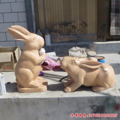 十二生肖動(dòng)物石雕