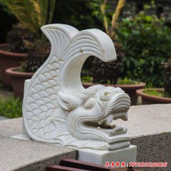 石雕魚化龍