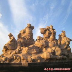 八仙過(guò)海景觀(guān)石雕塑
