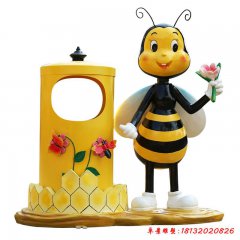 商場卡通蜜蜂雕塑