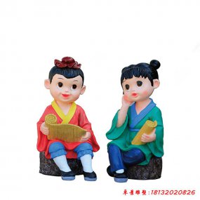 兒童卡通雕塑