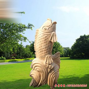 景觀魚(yú)石雕