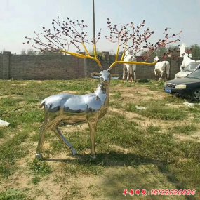 不銹鋼雕塑動物