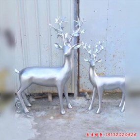 不銹鋼動物抽象雕塑